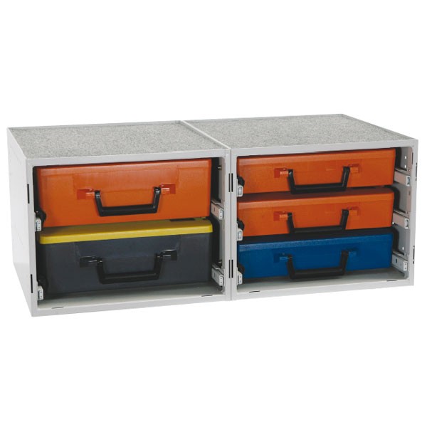 Dual Drawer Cabinet Kit With Cases