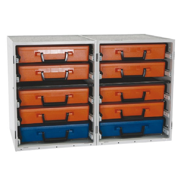 Dual Drawer Cabinet Kit With Cases