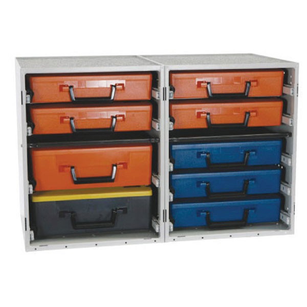 Dual Drawer Cabinet Kit With Cases