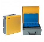 Rolacase With Quick Kit, Grey With Yellow Lid