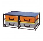 Dual Drawer Frame Kit With Cases