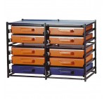 Dual Drawer Frame Kit With Cases